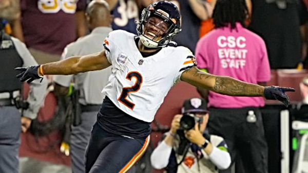 Brad Spielberger, Esq. on X: D.J. Moore Bears jersey swap   / X